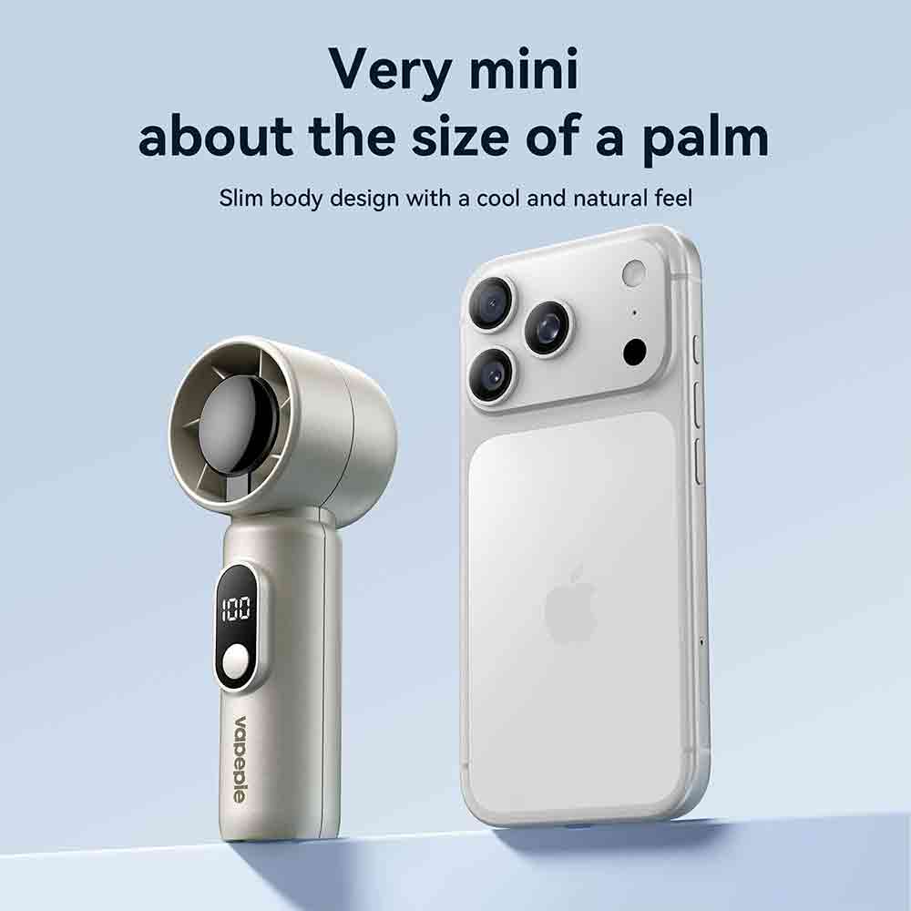 Vapepie Merch High-speed Handheld Mini Fan  | U.S. Warehouse