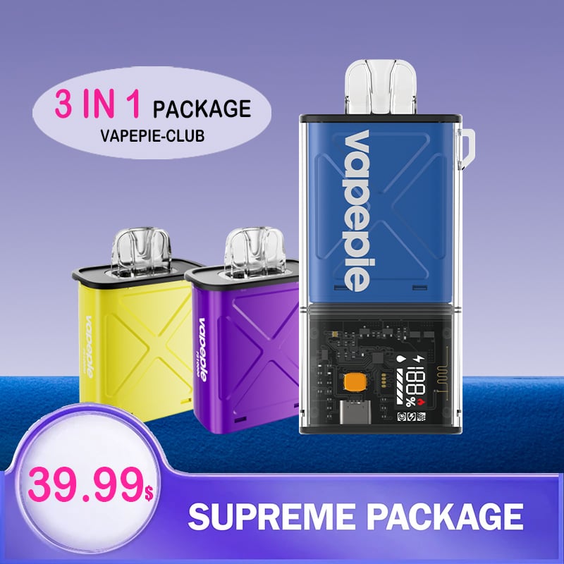 🔥VAPEPIE 10000 PUFFS 3 IN 1 VALUE PACKAGE🔥