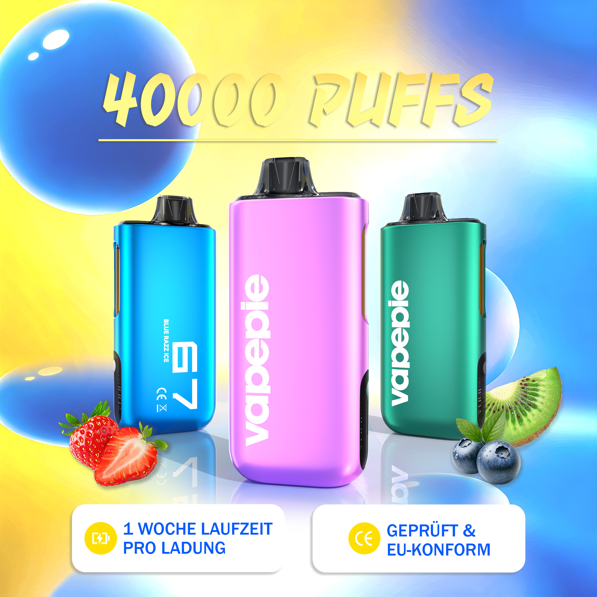 Vapepie Pro 40.000 Züge