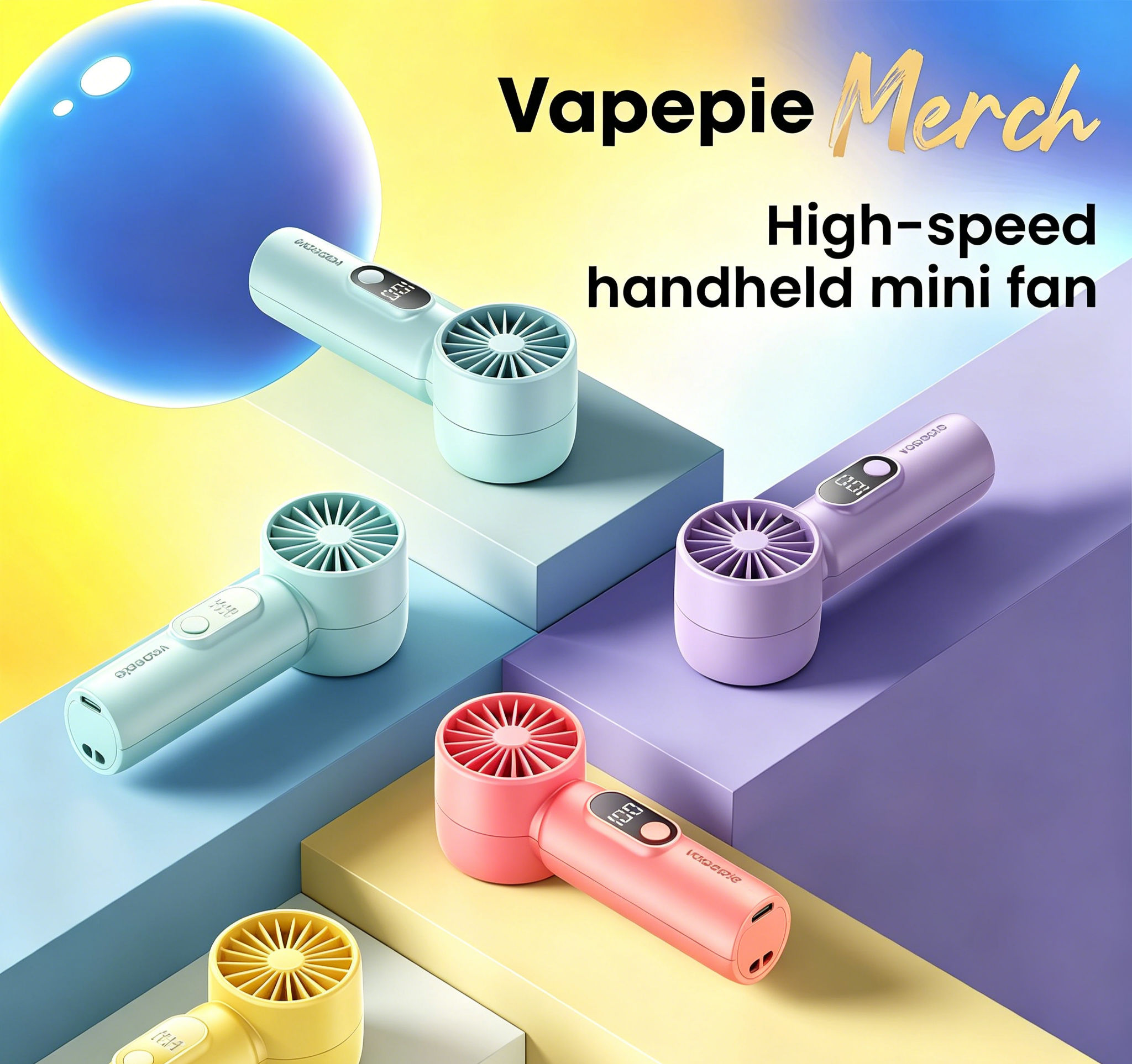 Vapepie Premium Mini Handventilator