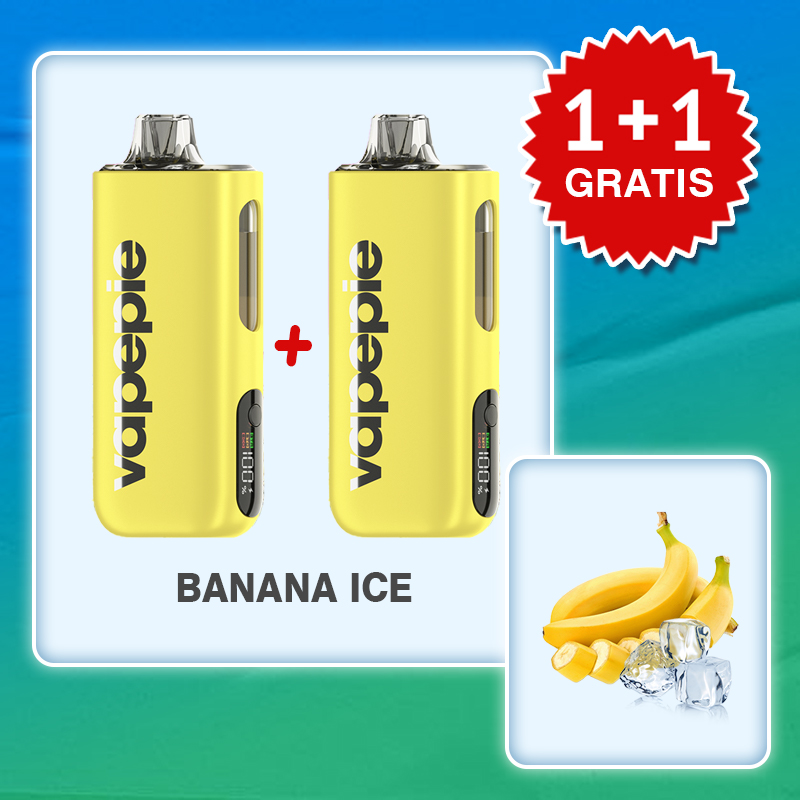 (2PCS) BANANA ICE  & VAPEPIE Max 40000 PUFFS