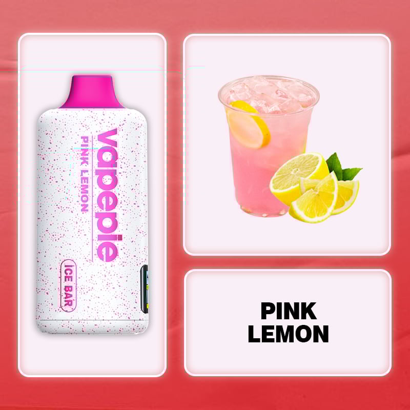 PINK LEMON & VAPEPIE PowerGo 9800 PUFFS