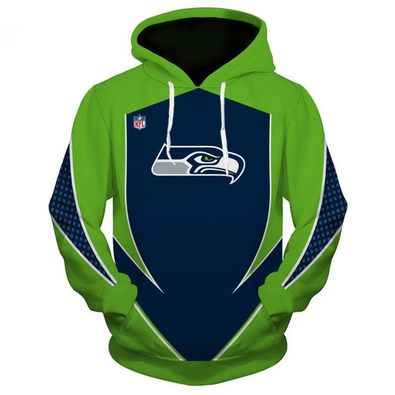 SEAHAWKS 3D HOODIE DB