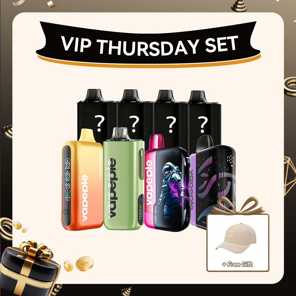[€9.99/PC+ GIFT] VAPEPIE Member Flash Surprise Stock-Up Set