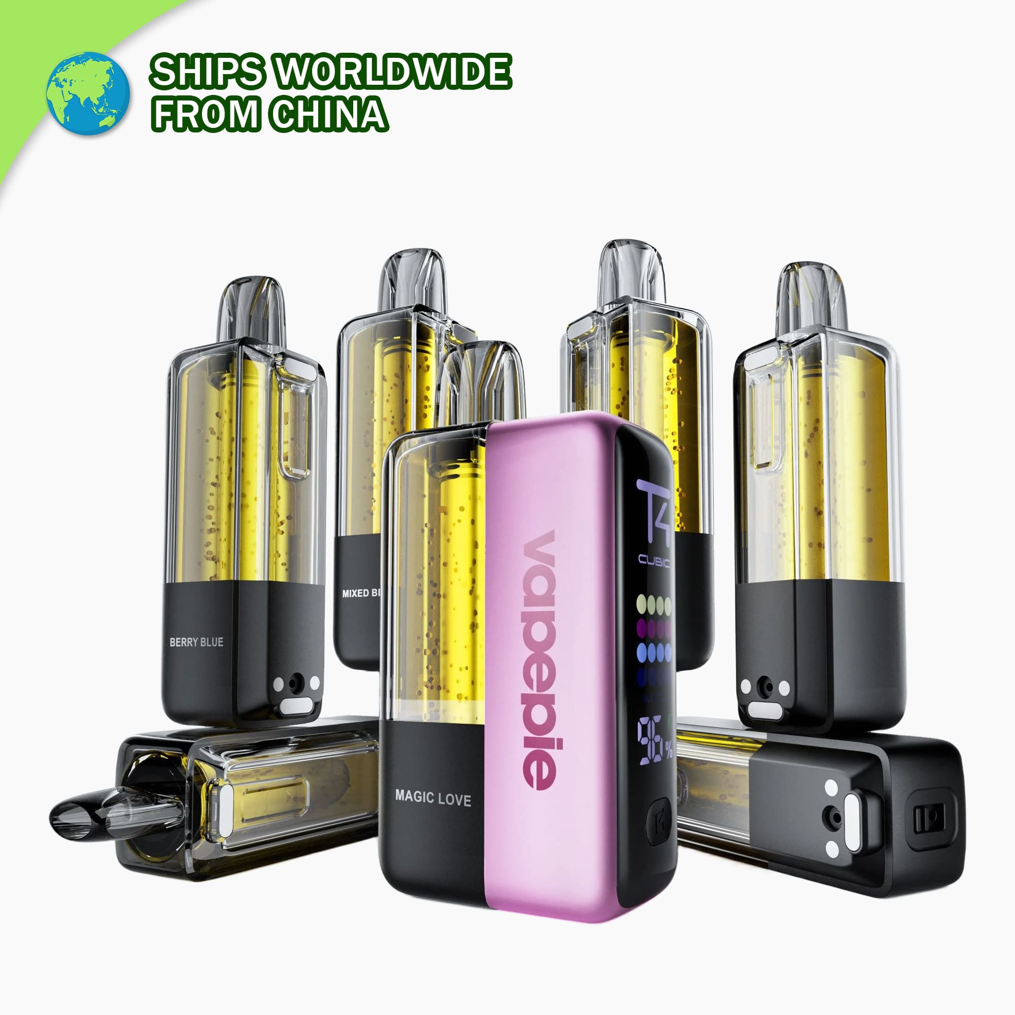 [FREE GIFT] VAPEPIE Ultra X 15000 Puffs – Complete Starter Kit: 1 Device + 7 Pods – Total 105,000 puffs
