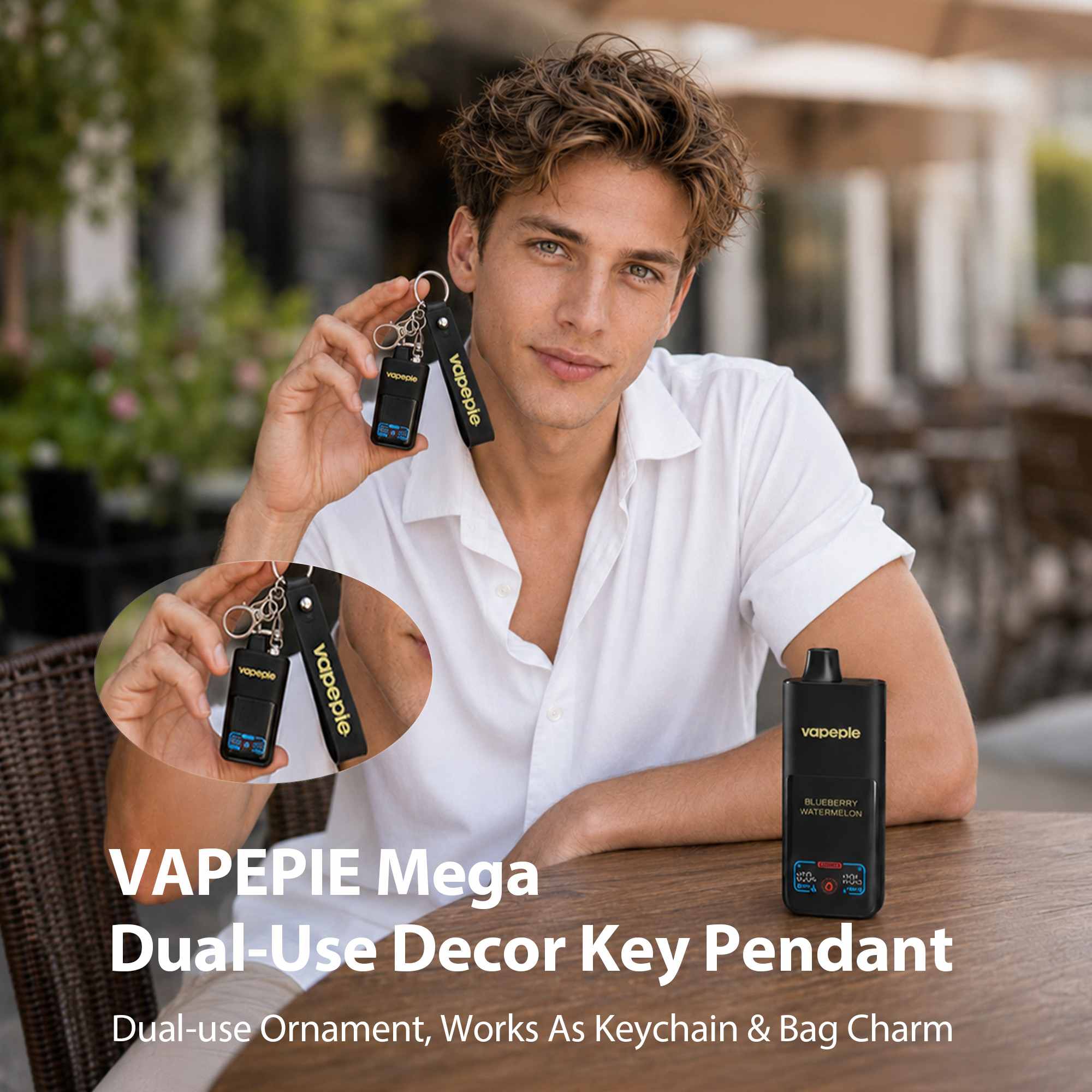 VAPEPIE MegaDual-Use Decor Key Pendant【German Warehouse Deals】