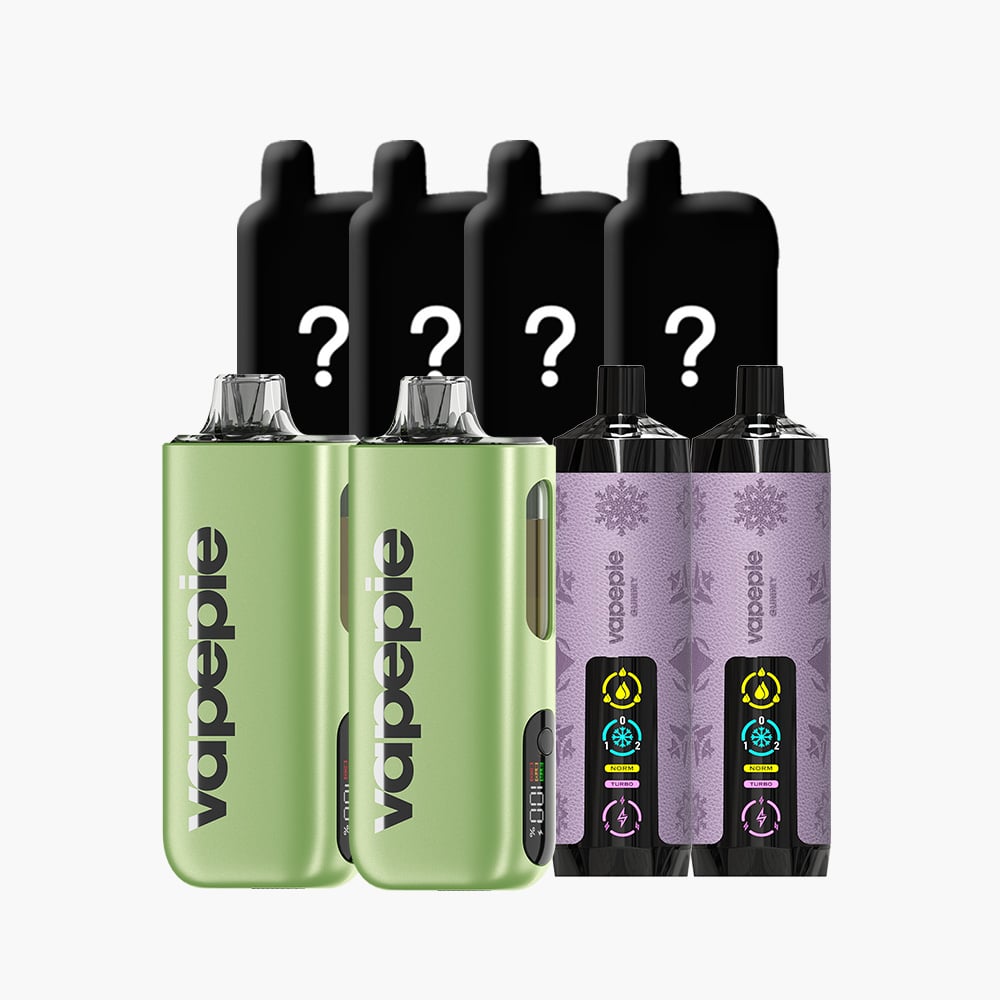 [$8.99 Each] 8-Pack Mystery Box – VAPEPIE Star Series + Mixed Top Brands【Exclusive U.S. Warehouse Deals】