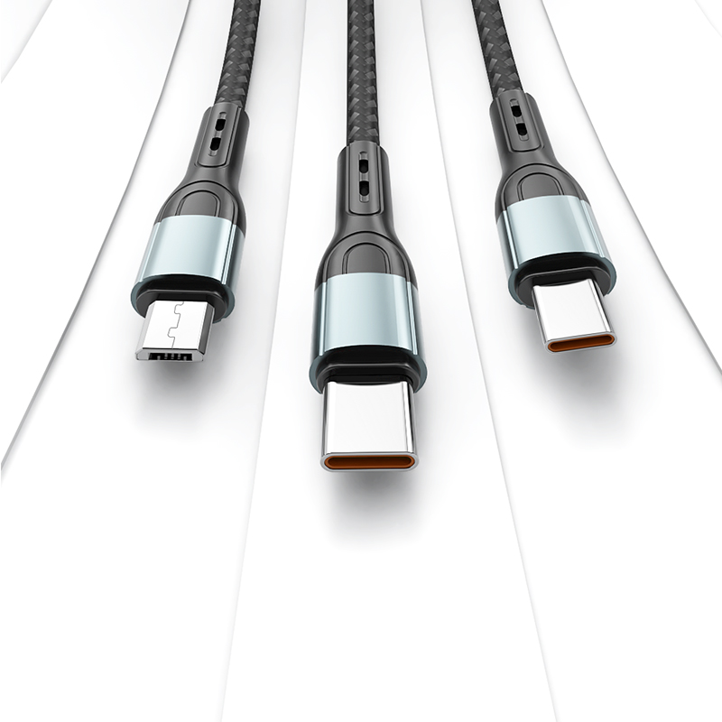 VAPEPIE 3-in-1 LED Flow Light Charging Cable【U.S. Warehouse Deals】