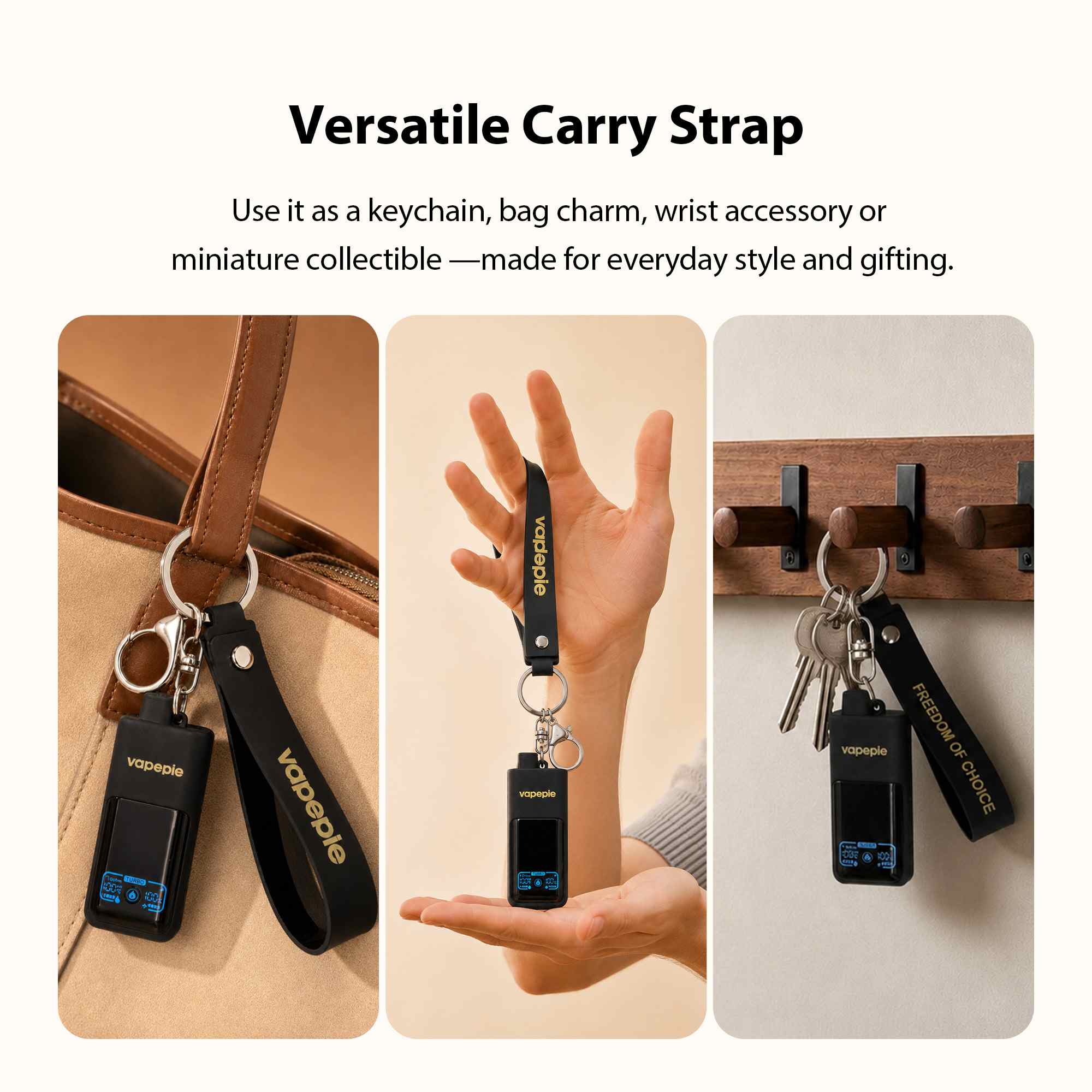 VAPEPIE MegaDual-Use Decor Key Pendant【German Warehouse Deals】