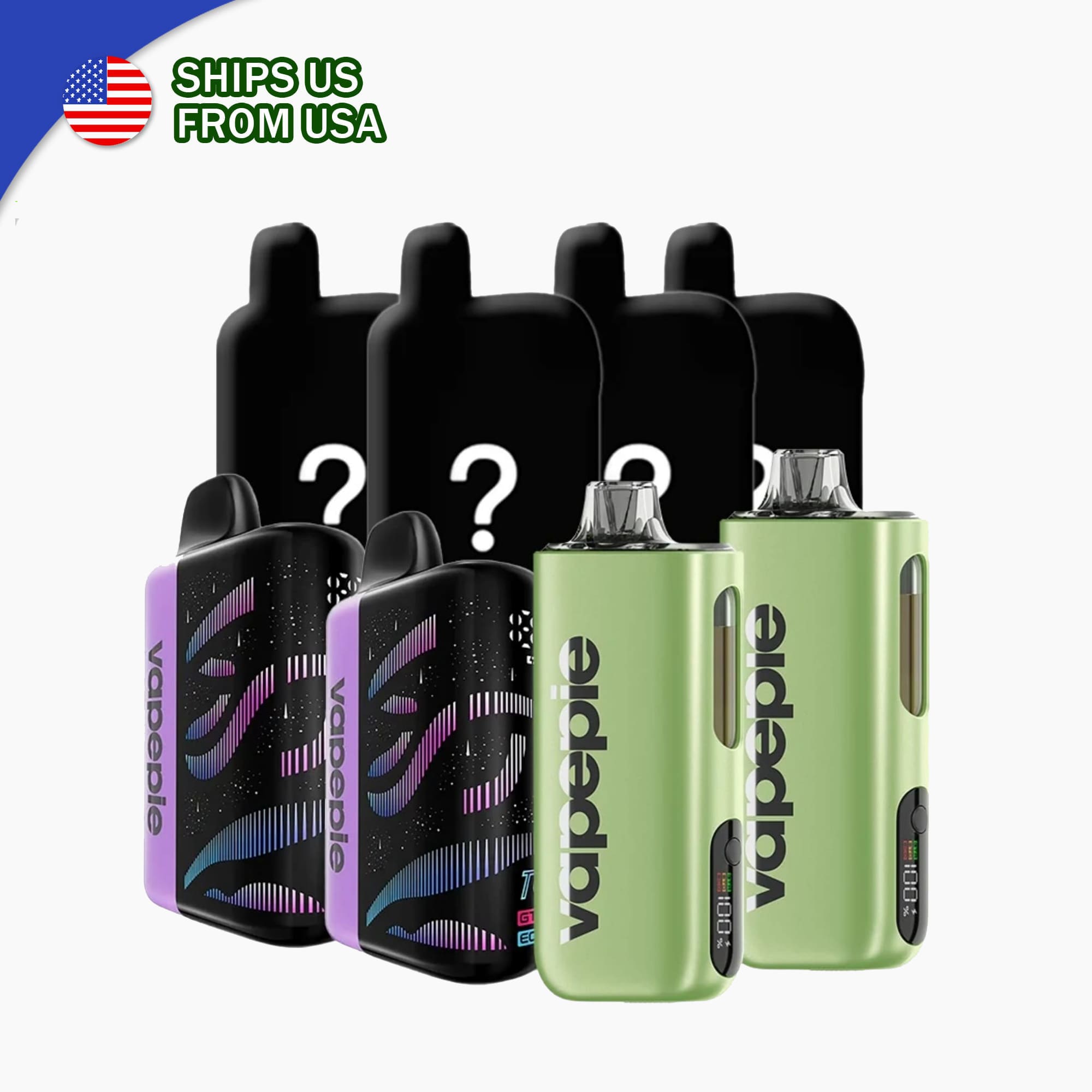 [€9.99 Each] Mystery Box – VAPEPIE Star Series + Mixed Top Brands – Over 190,000 puffs