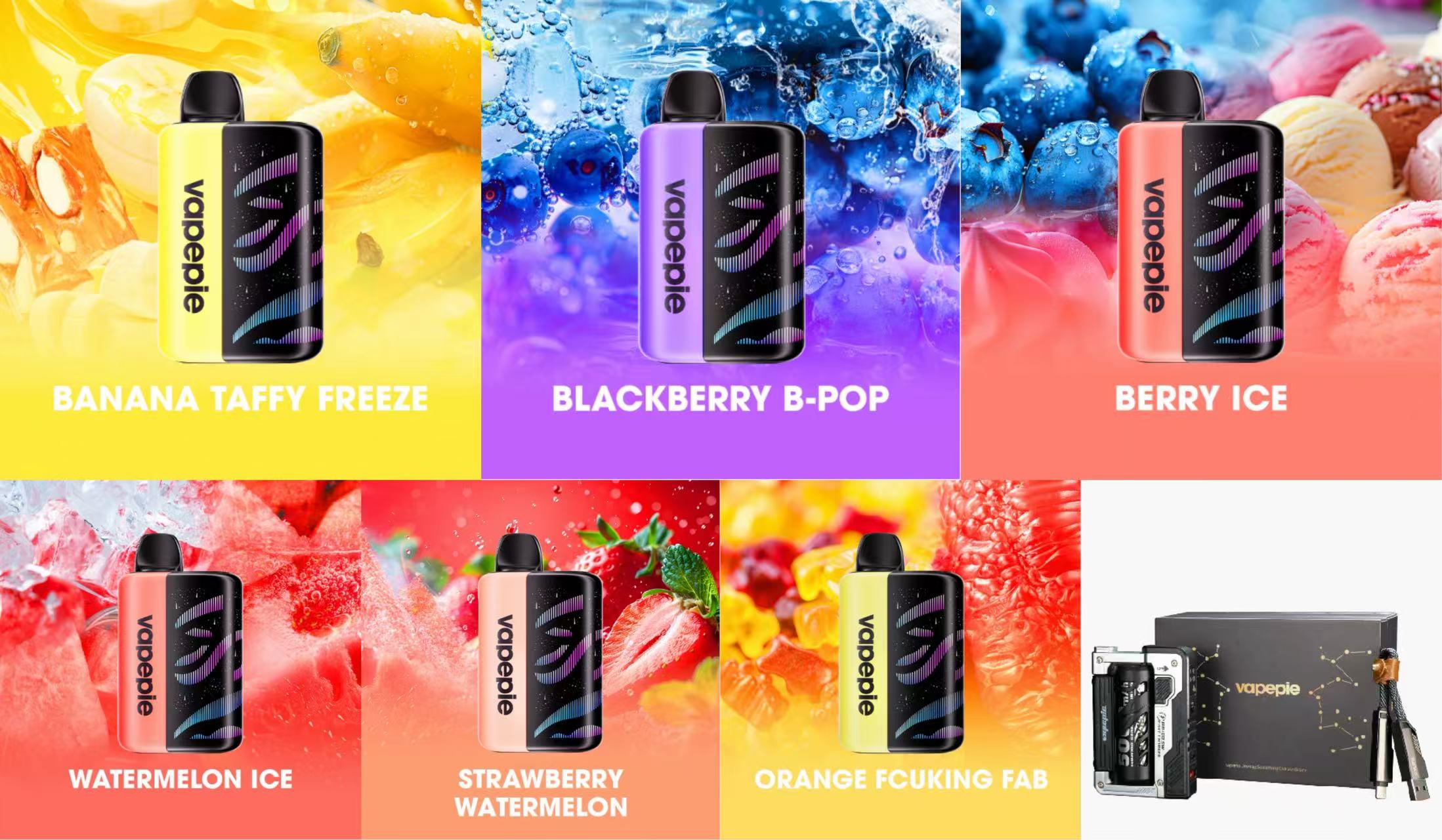 VAPEPIE Galactic Gleam 35000 Puffs【U.S. Warehouse Deals】