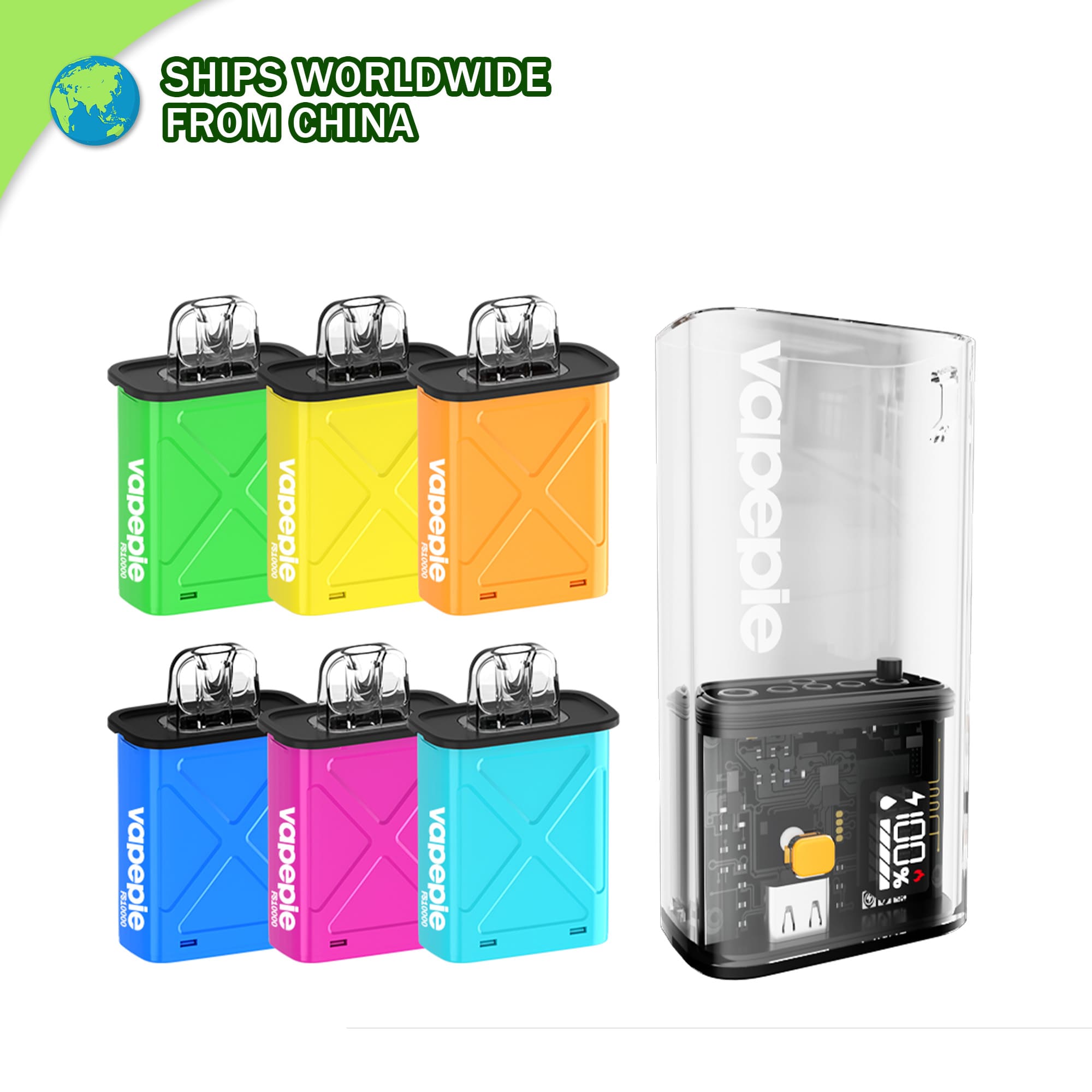 [Gift Included] VAPEPIE FlexSwitch 6+1 Value Bundle– Total 60,000 puffs