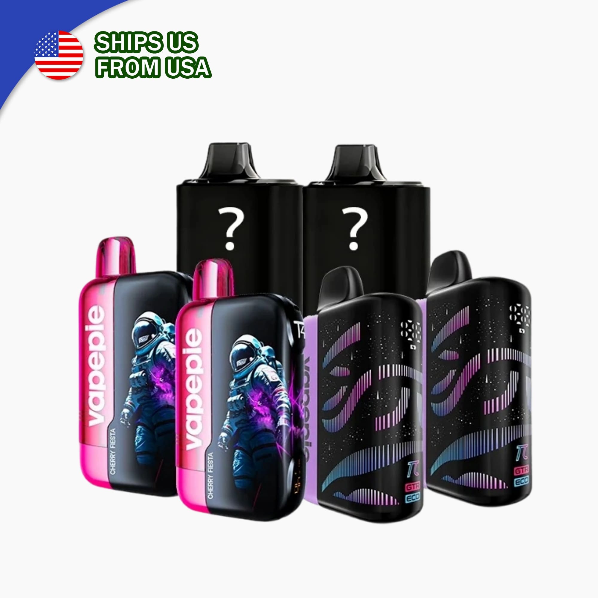 [Save 15%] VAPEPIE 3D Smart Display Bundle – Up to 180,000+ Puffs【U.S. Warehouse Deals】