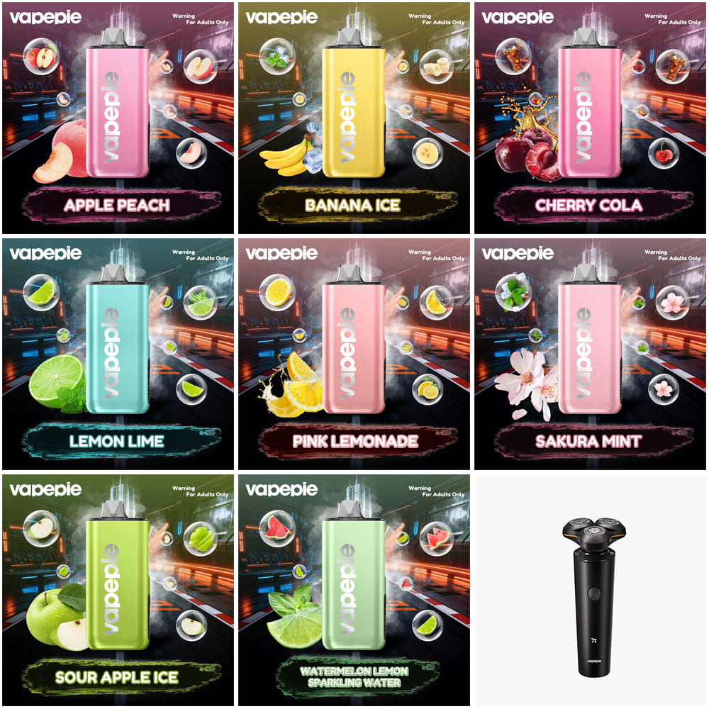 VAPEPIE Pro 40000 Puffs【German Warehouse Deals】