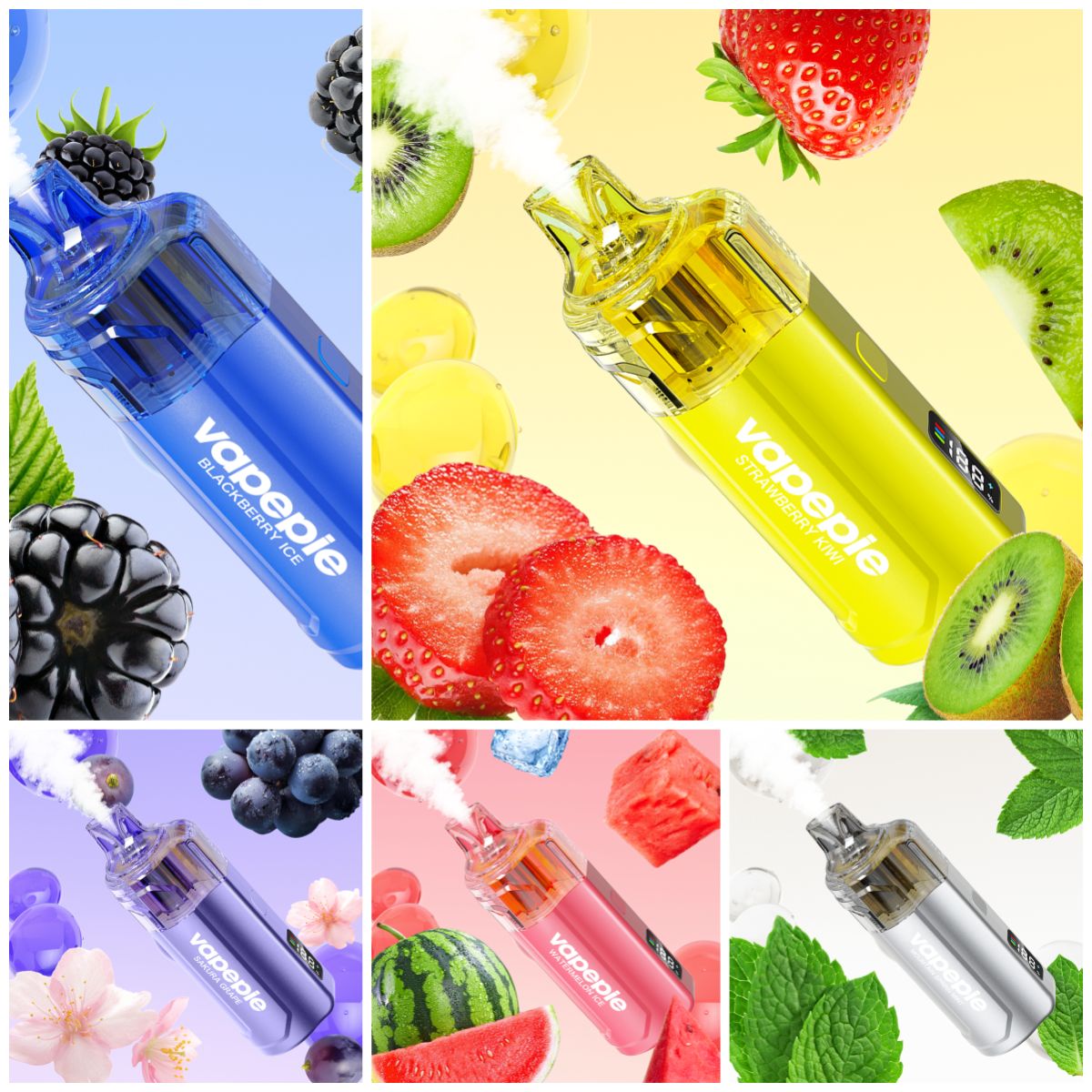 VAPEPIE CrystalPop 15000 Puffs【German Warehouse Deals】
