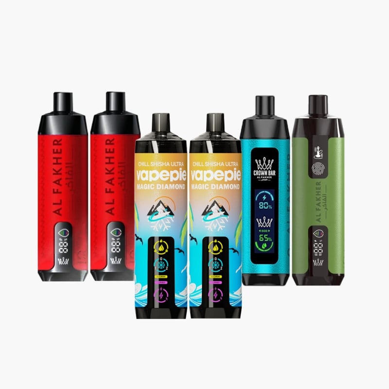 [€10 OFF] Hookah-Style Vape Mystery Box — 6 Premium Vapes, Random Flavors