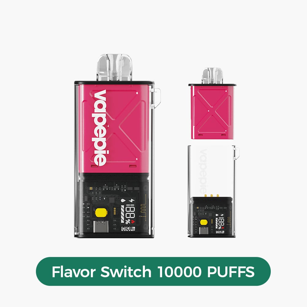 VAPEPIE FlexSwitch Disposable Vape 10000 PUFFS:A convenient vape device with interchangeable pods