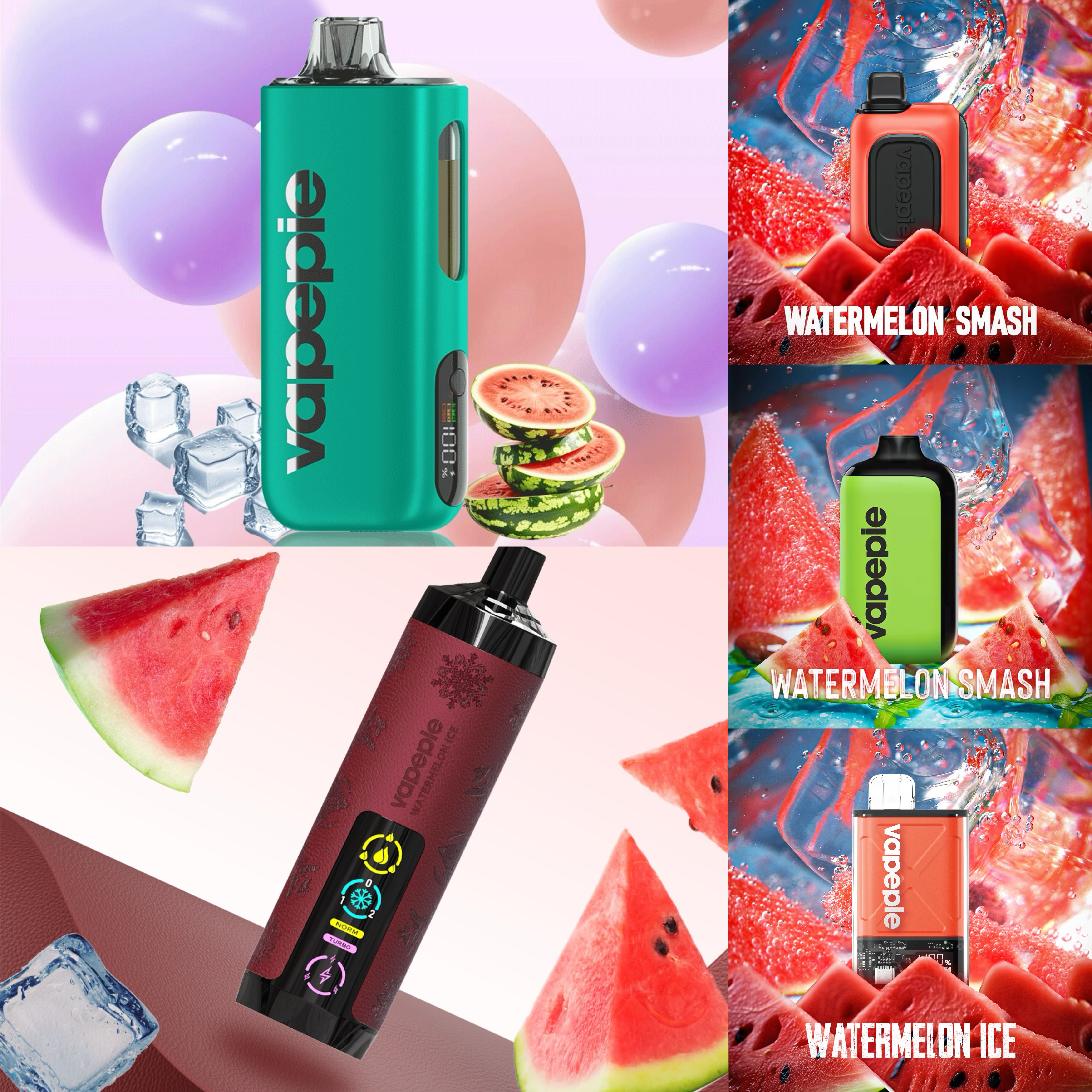 [🍑Save 18%] VAPEPIE Top 5 Flavor Combo Pack - 5PCS【Exclusive U.S. Warehouse Deals】