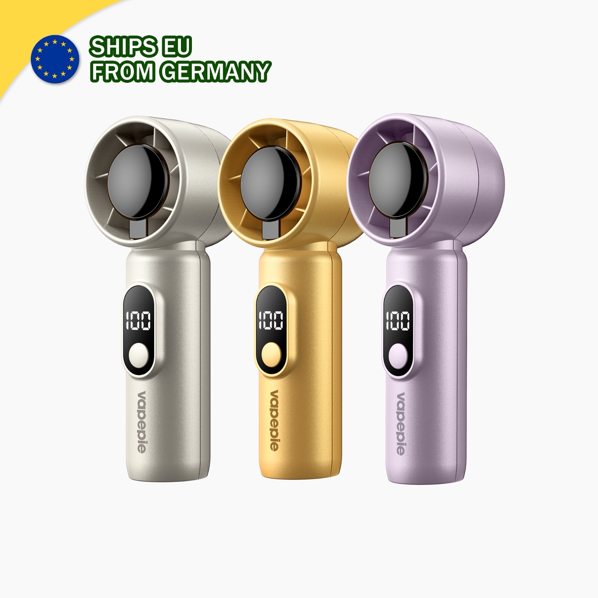 VAPEPIE High-speed Handheld Mini Fan【German Warehouse Deals】