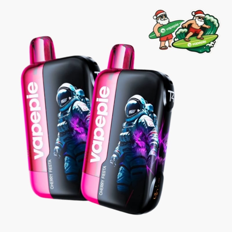 [2+1 Xmas Set] 2 VAPEPIE x TK Ultra Phantom 30000 PUFFS + 1 Christmas-Themed Fridge Magnet