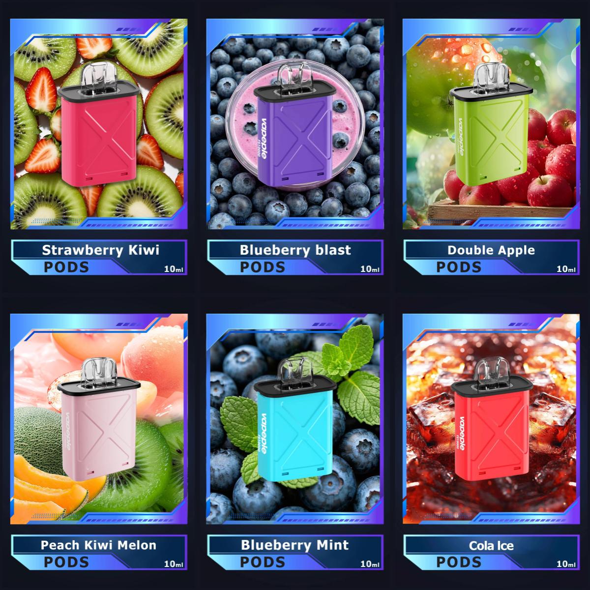 VAPEPIE FlexSwitch Pod 10000 Puffs【U.S. Warehouse Deals】