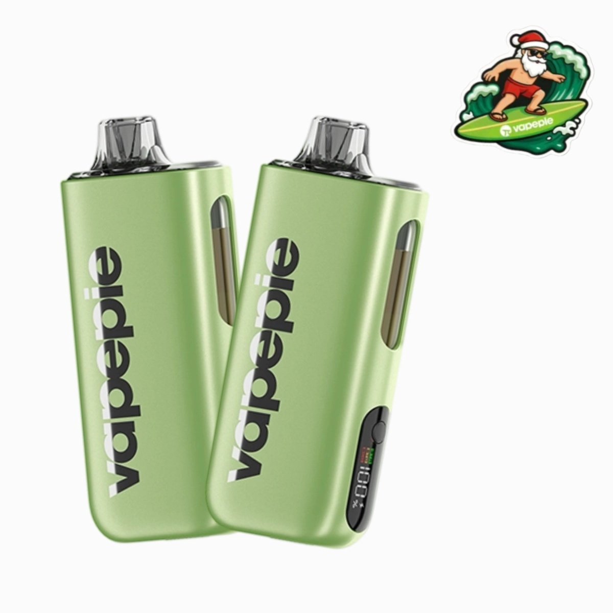 [2+1 Xmas Set] 2 VAPEPIE MAX 40000 PUFFS + 1 Christmas-Themed Fridge Magnet