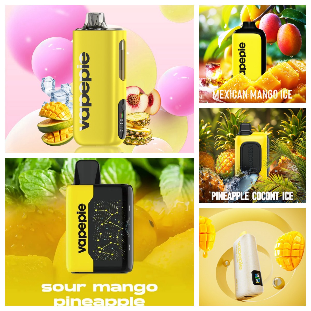 [Save 18%] 🍑TOP 8 Flavor Combo Pack - 5PCS