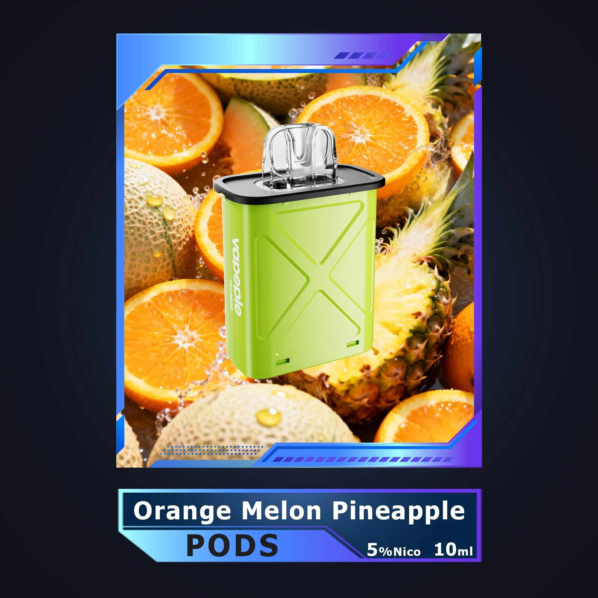 [8 New Flavors]  VAPEPIE FlexSwitch Disposable Pod 10000 PUFFS:Different flavors can be changed anytime, anywhere vape device with interchangeable pods