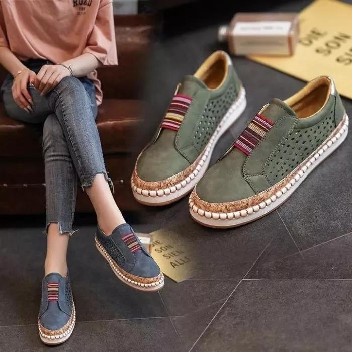 Higolot™ 2022 New Orthopedic Suede Leather Shoes For Women