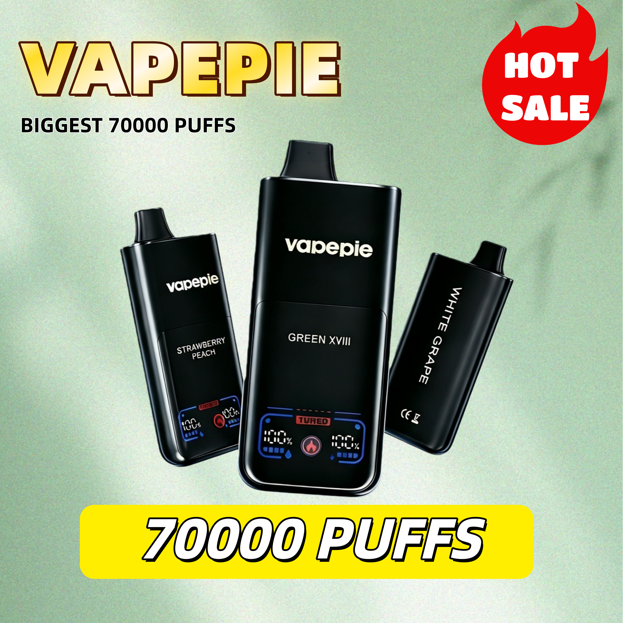 VAPEPIE Max Cloud Max Run Einweg-Vape – 70.000 Züge