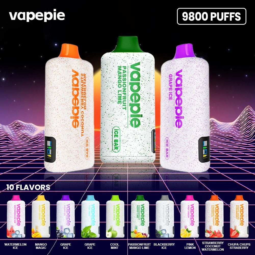 VAPEPIE PowerGo 9800 PUFFS【Exclusive AUS Melbourne Warehouse Deals】