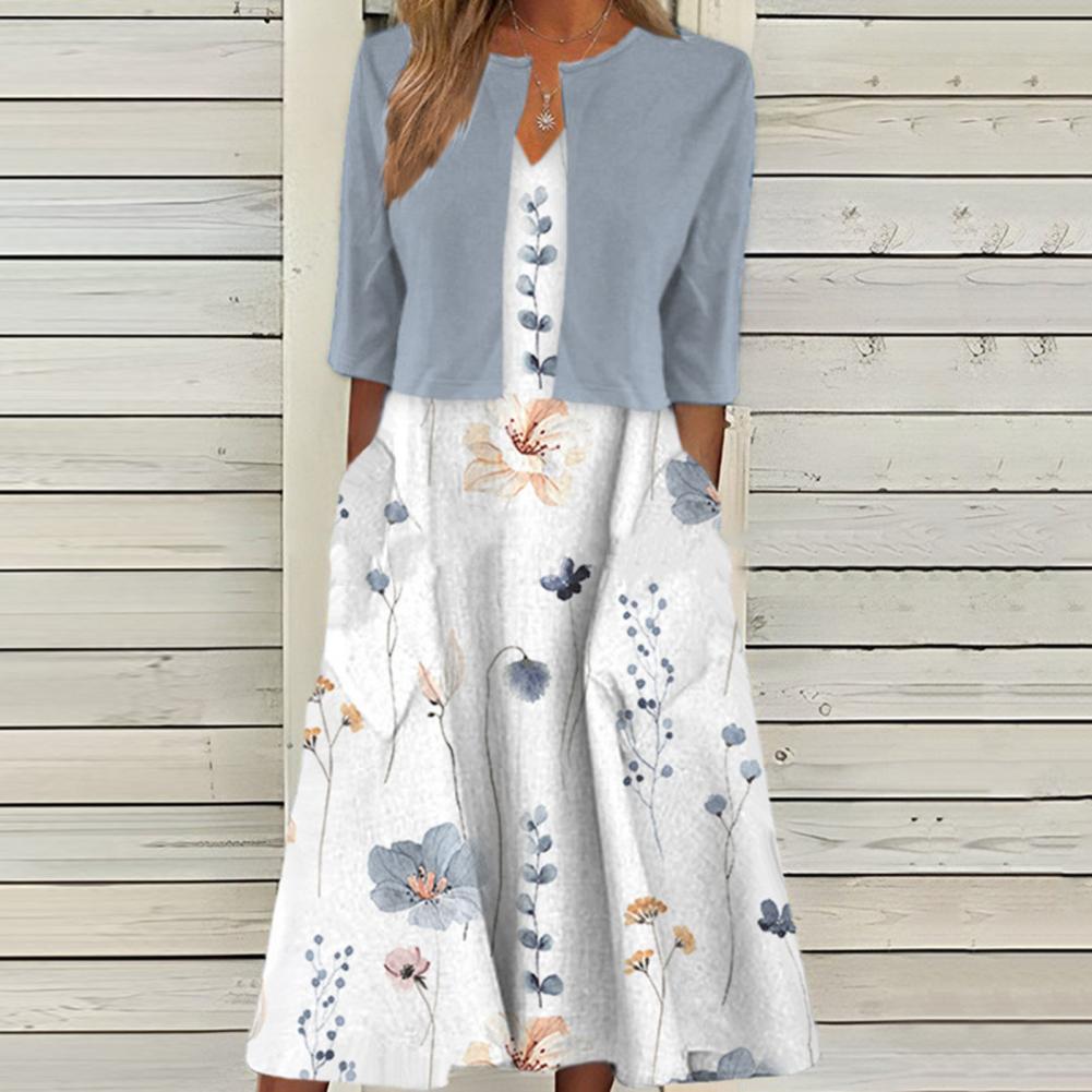 Alou | Charm Floral Dress Set