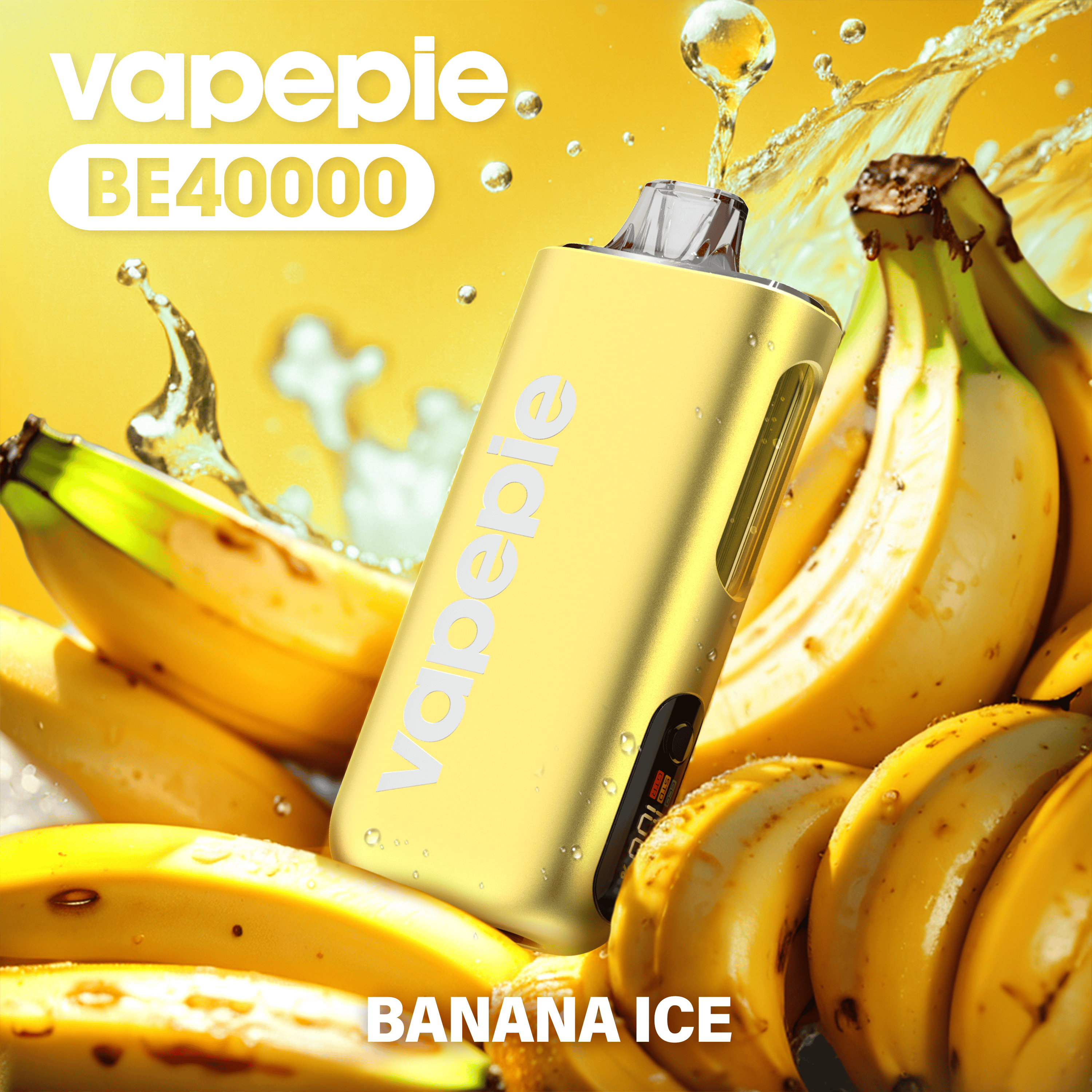 BANANA ICE  & VAPEPIE Max 40000 PUFFS