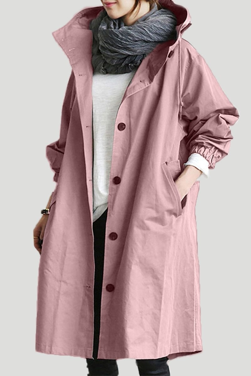 🔥 Last Day 50%OFF🔥 Hooded Trench Coat - Moresmall