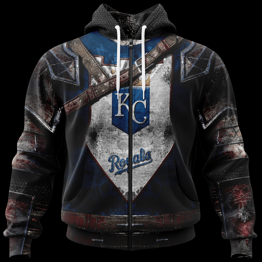 KANSAS CITY ROYALS 3D WARRIORS HOODIE