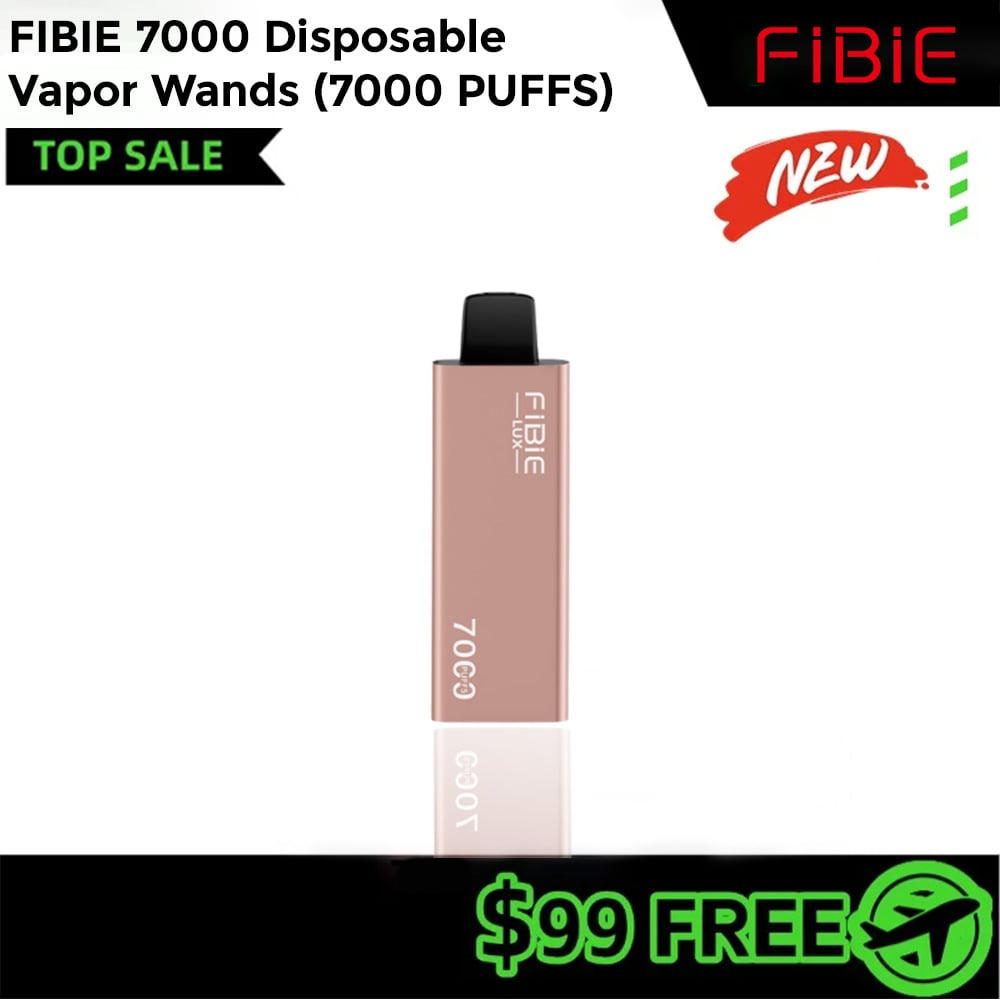FIBIE 7000 Disposable Vapor Wands (7000 PUFFS)