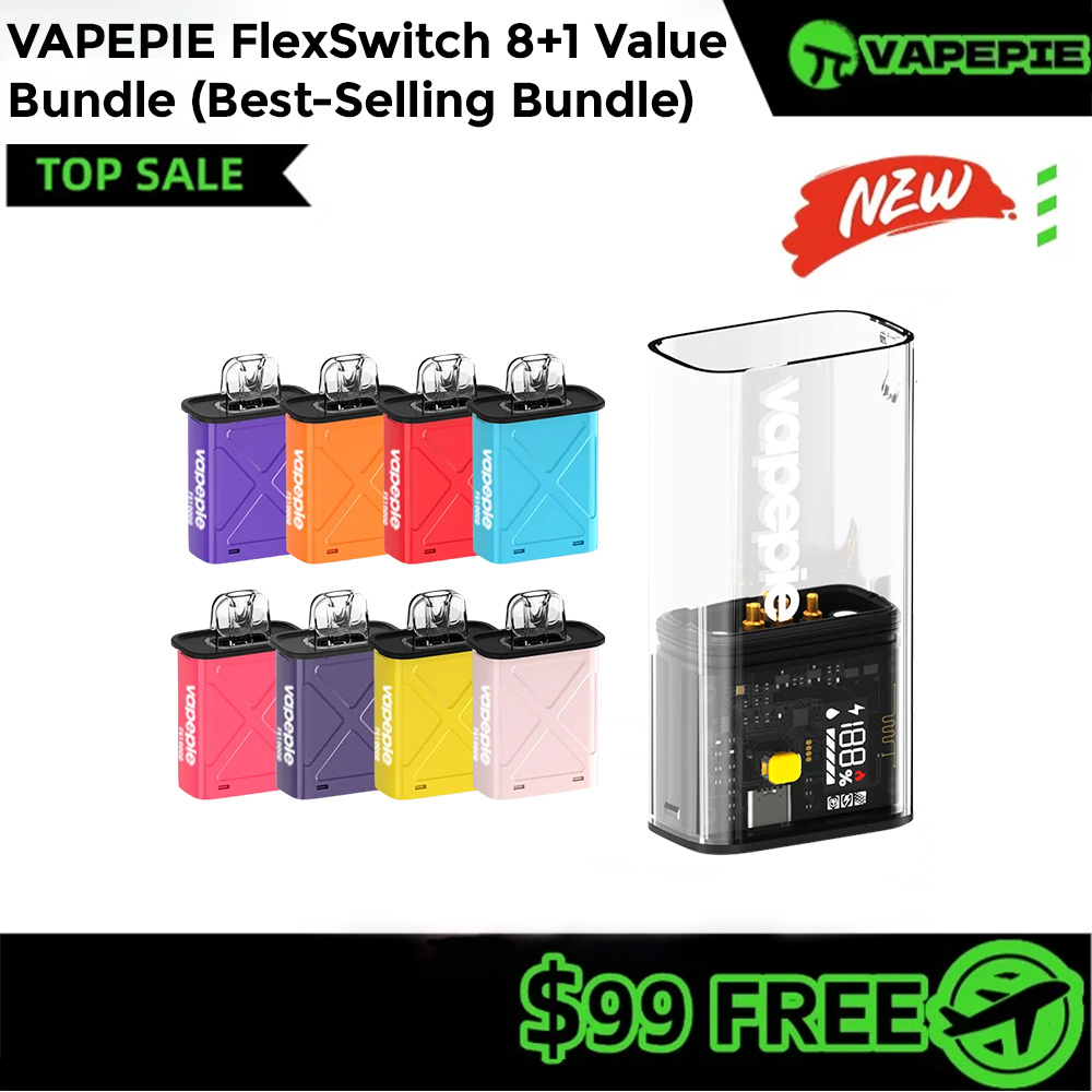 VAPEPIE FlexSwitch 8+1 Value Bundle(Best-Selling Bundle)