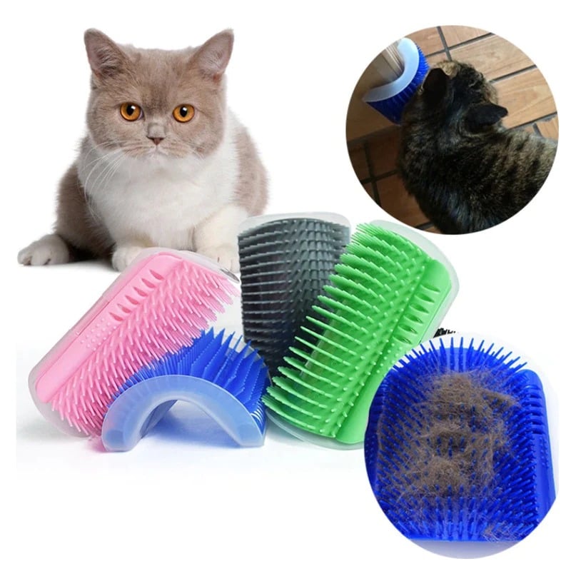 (🎅EARLY CHRISTMAS SALE-49% OFF) Cat Massage Brush🎁Buy 4 GET EXTRA 20% OFF