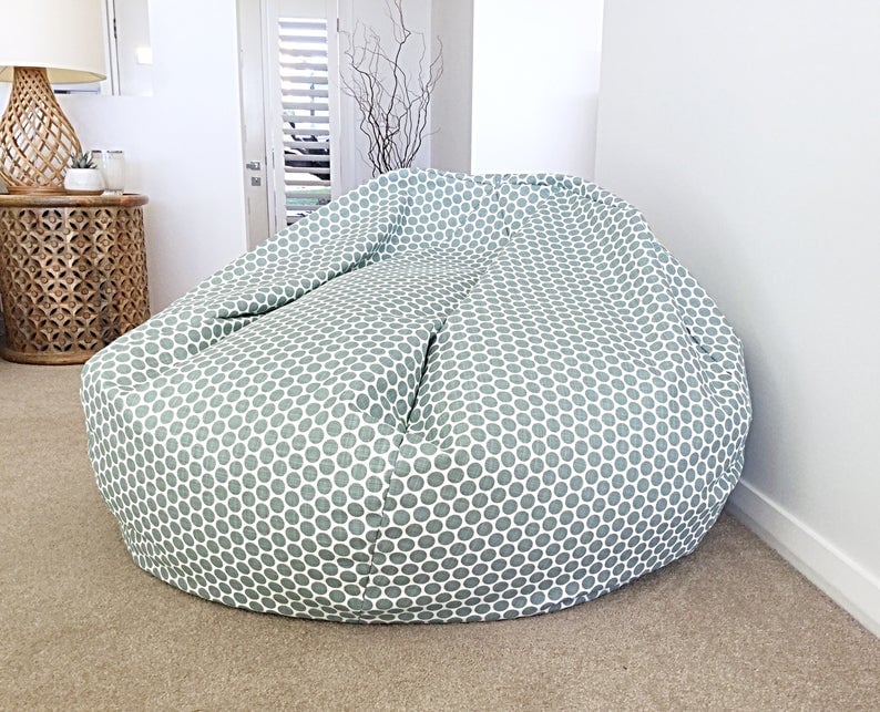 Spotted bean bag