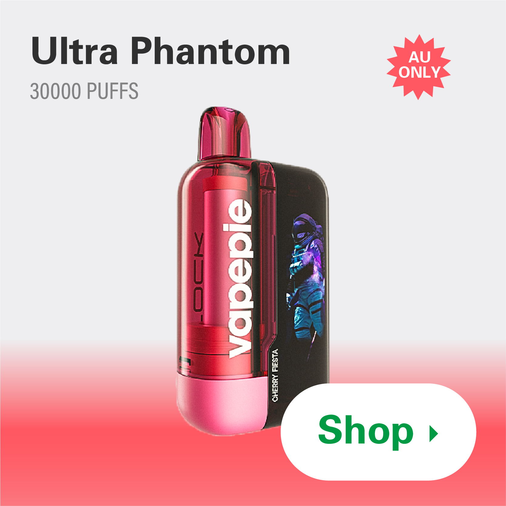 AUVAPEPIE Ultra x TK Edition 30000 PUFFS ⭐️⭐️⭐️【AU ONLY : Solo Fast Delivery 】