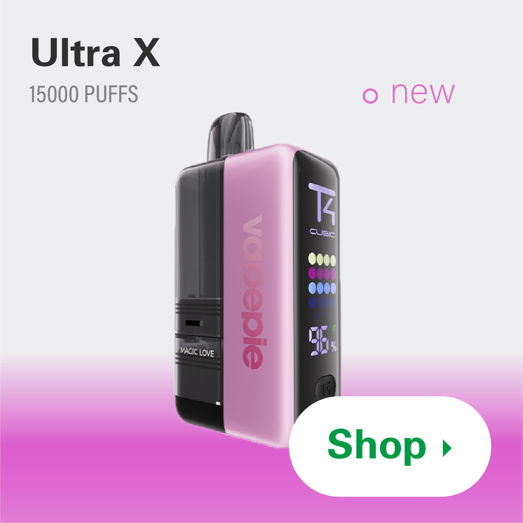 VAPEPIE Ultra x TK 15000 PUFFS【Global Dispatch】