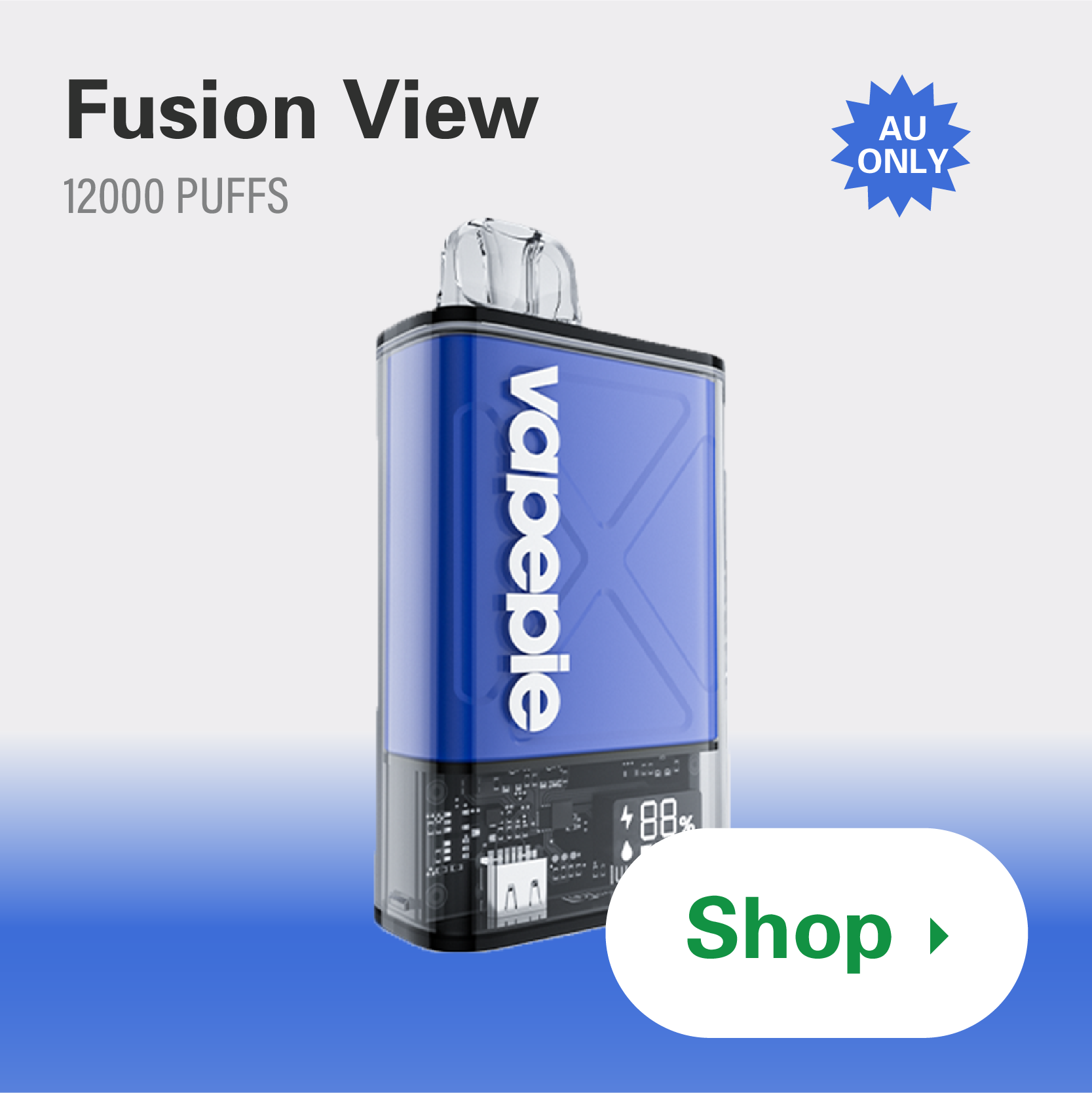 AUVAPEPIE FV 12000 PUFFS【AU ONLY : Solo Fast Delivery 】