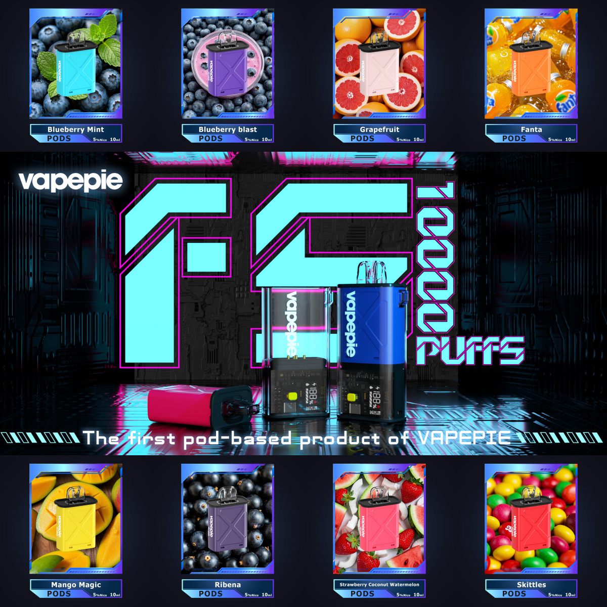 Vapepie FlexSwitch 10000 Puff Value Package | Sydney Warehouse 2 | 5–7 Day Delivery Australia