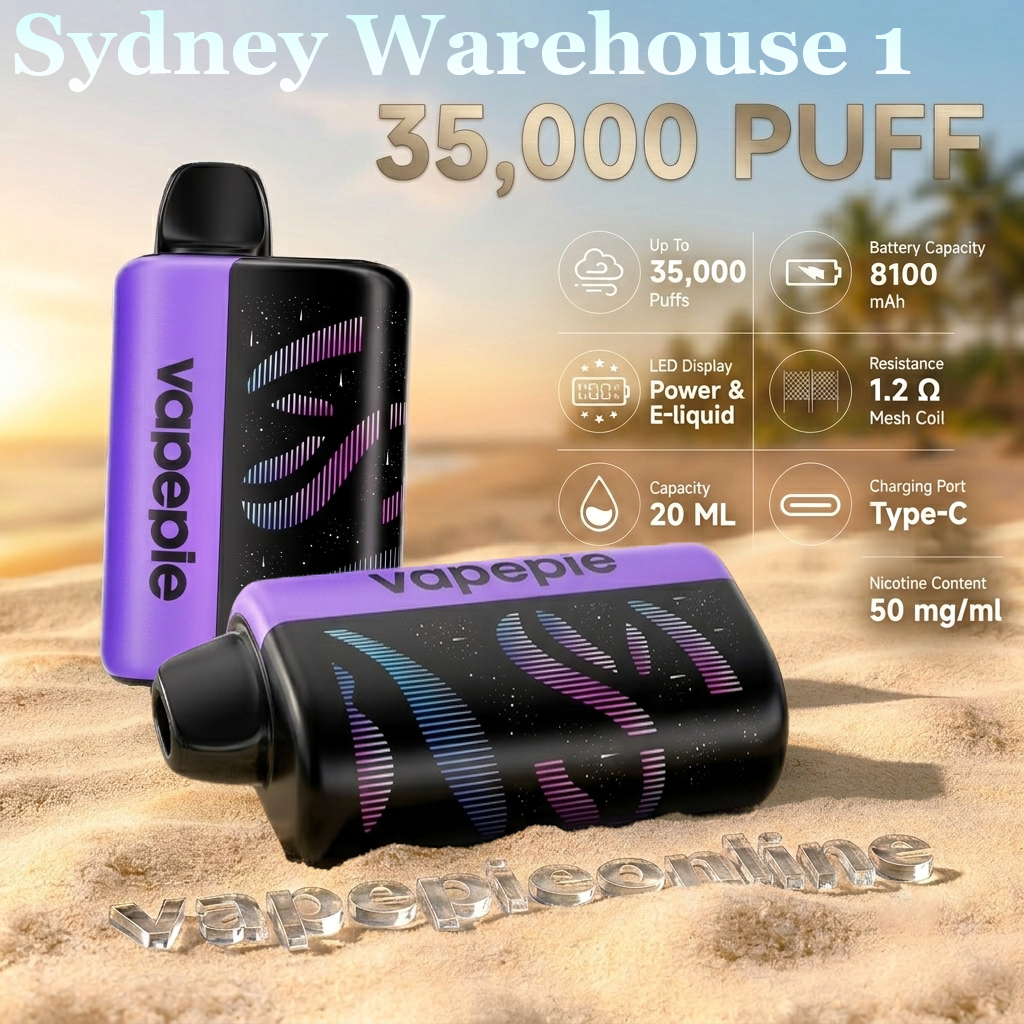 VapePie Galactic Gleam 35000 Puff Disposable Vape | Sydney Warehouse 1 | 5–7 Day Delivery Australia