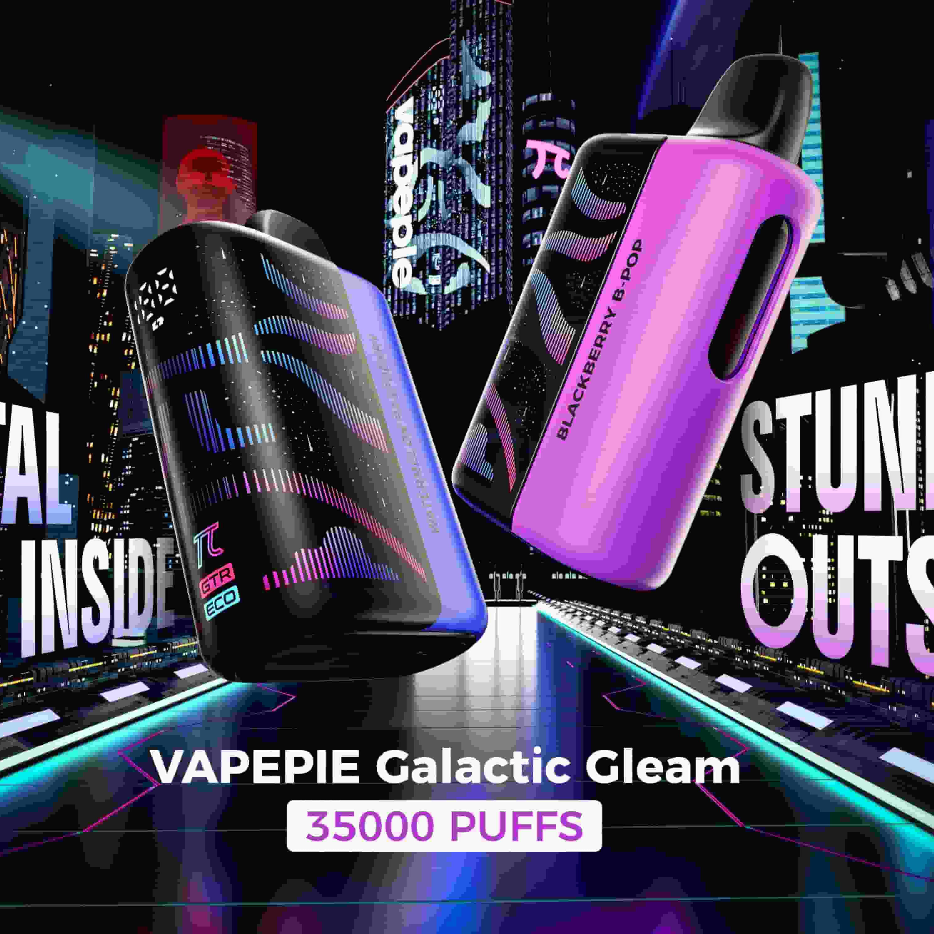 VapePie Galactic Gleam 35000 Puff Disposable Vape | Melbourne Warehouse 1 | 5–7 Day Delivery Australia