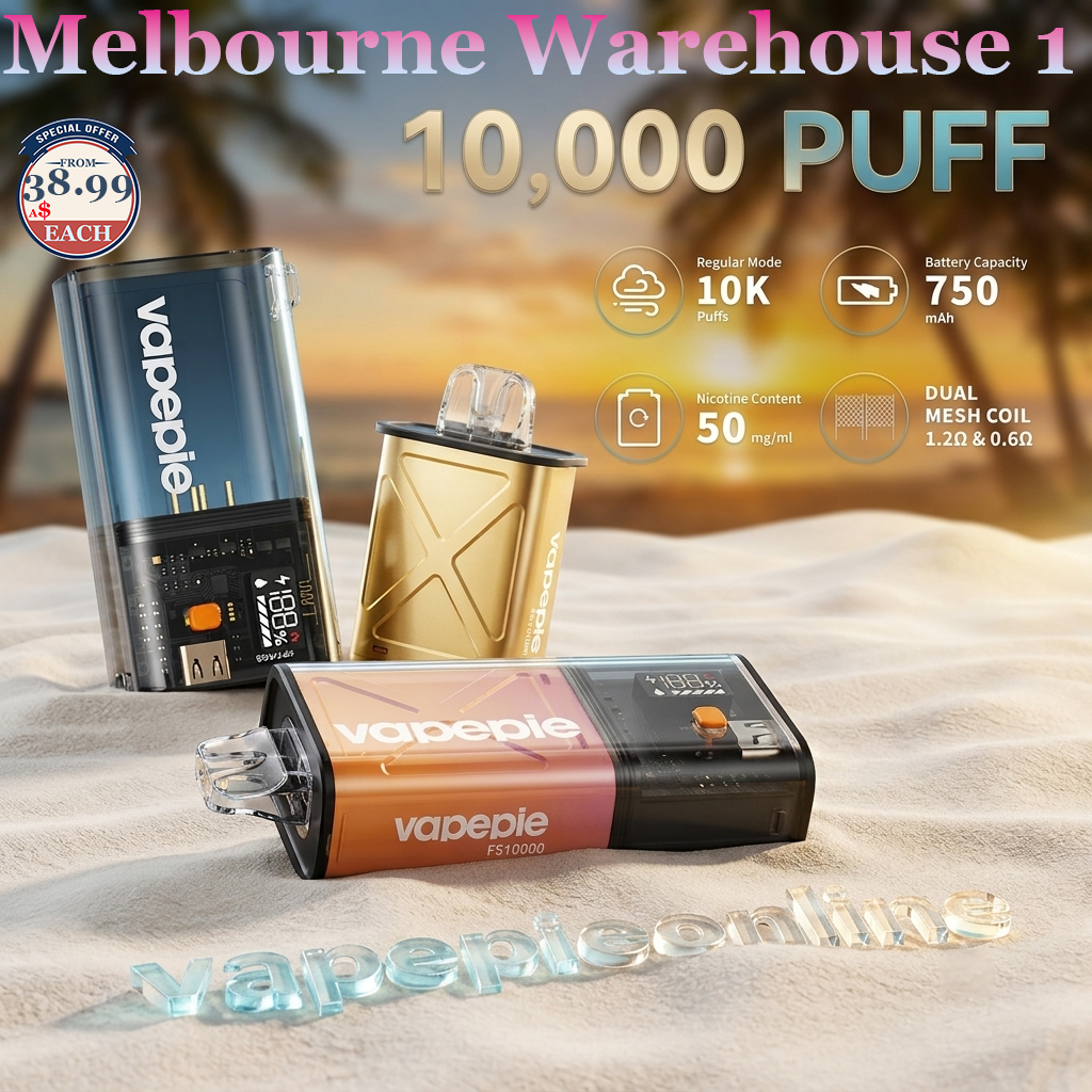 【3/5/7/10 unit packs | Free Shipping】VAPEPIE FlexSwitch 10000 Puffs Disposable Vape | Melbourne Warehouse 1 | Fast Australia Delivery