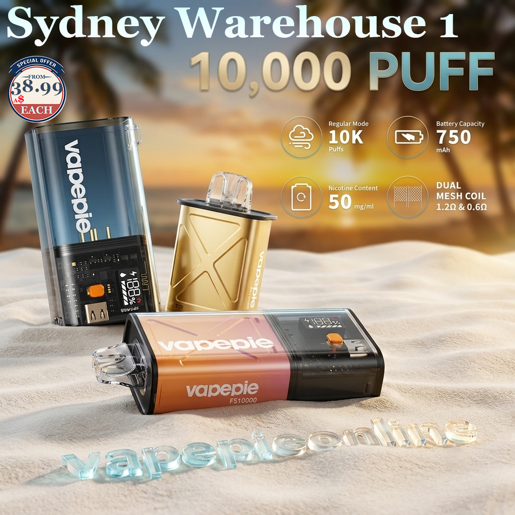 【3/5/7/10 unit packs | Free Shipping】VAPEPIE FlexSwitch 10000 Puffs Disposable Vape | Sydney Warehouse 1 | 5–7 Day Delivery Australia