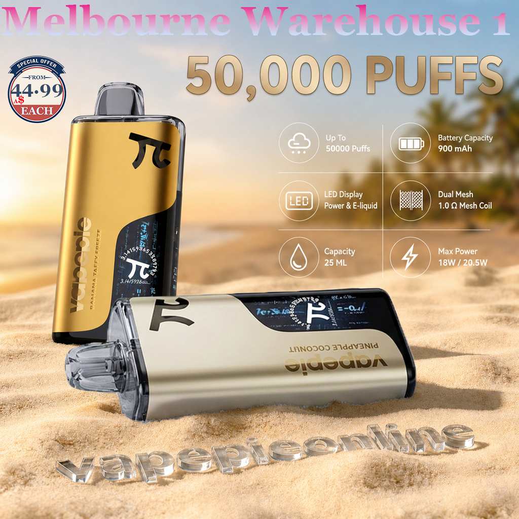 【3/5/7/10 unit packs | Free Shipping】VAPEPIE MATRIX 50000 Puffs Disposable Vape | Melbourne Warehouse 1 | Fast Australia Delivery