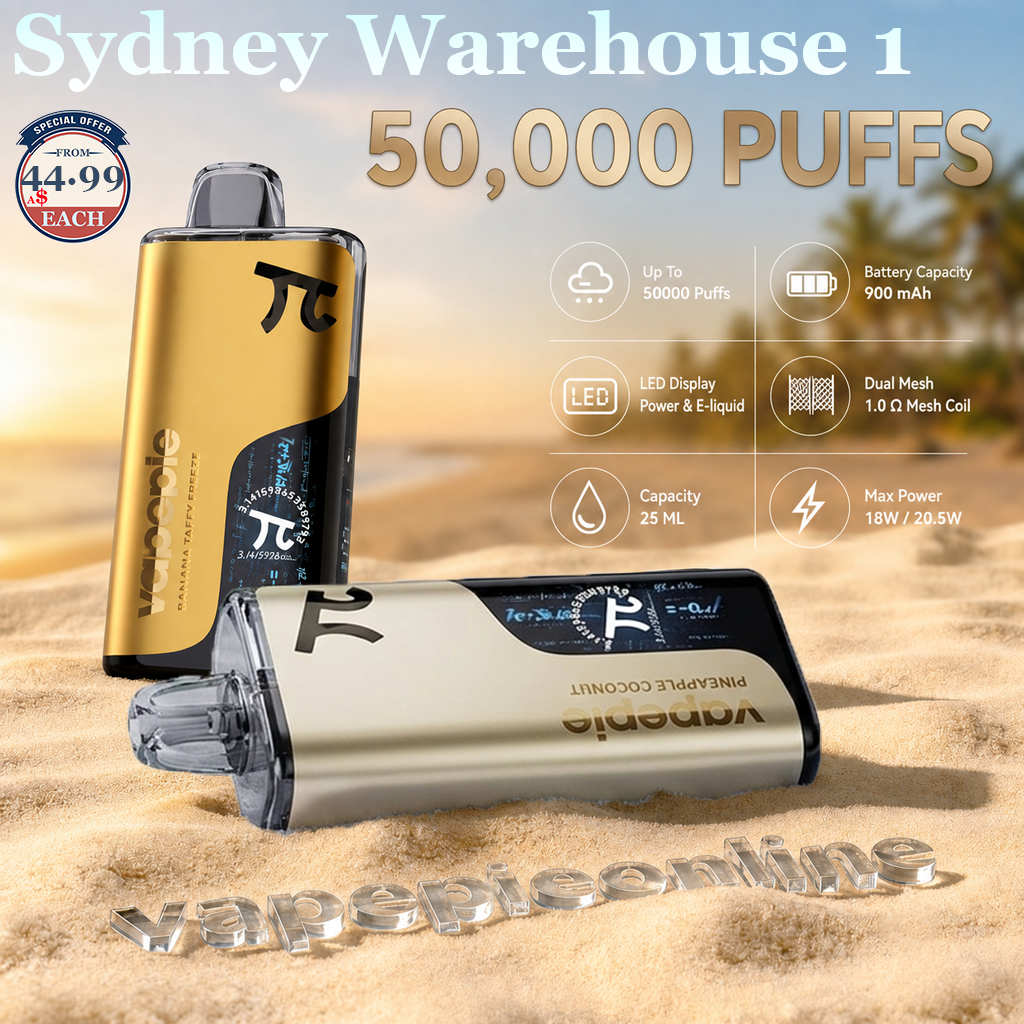 【3/5/7/10 unit packs | Free Shipping】VAPEPIE MATRIX 50000 Puffs Disposable Vape | Sydney Warehouse 1 | 5–7 Day Delivery Australia
