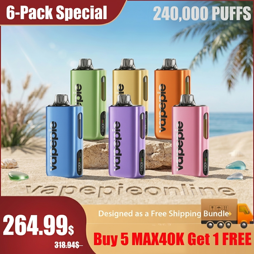 【Sydney Warehouse 1】Vapepie Max 40K Bundle Deal | Buy 5 Get 1 Free